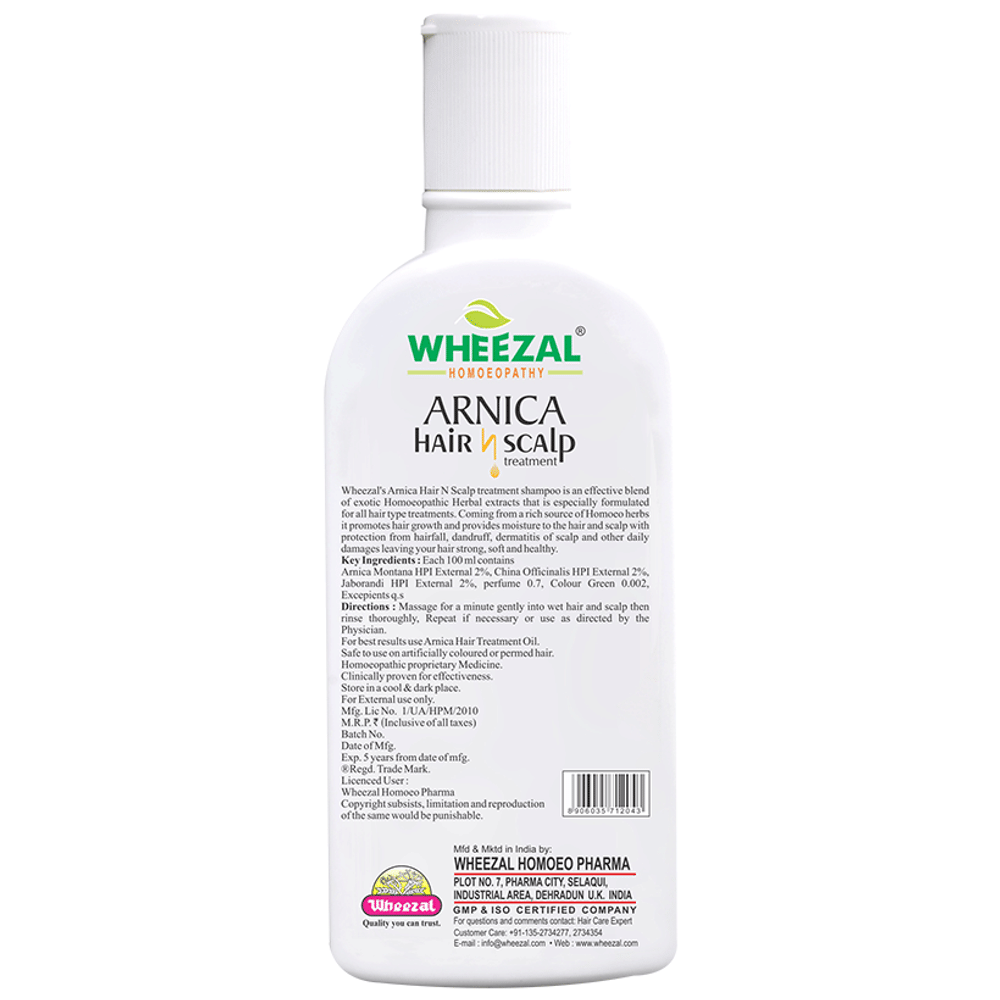 Wheezal Arnica Hair N Scalp Treatment Shampoo Wheezal Arnica Hair N Scalp Treatment Shampoo