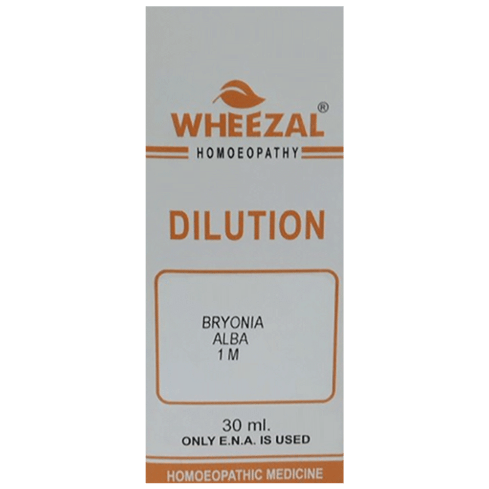 Wheezal Bryonia Alba Dilution 1M Wheezal Bryonia Alba Dilution 1M