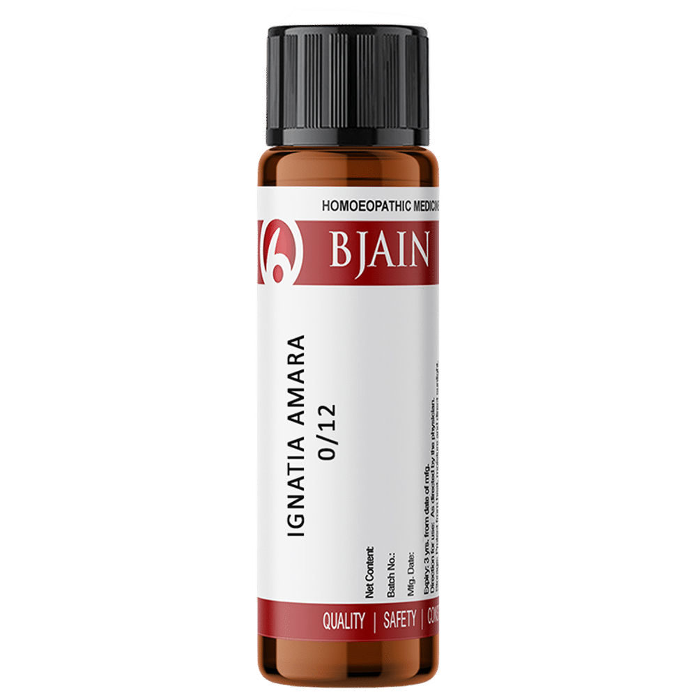 Bjain Ignatia Amara Globules 0/12 LM Bjain Ignatia Amara Globules 0/12 LM