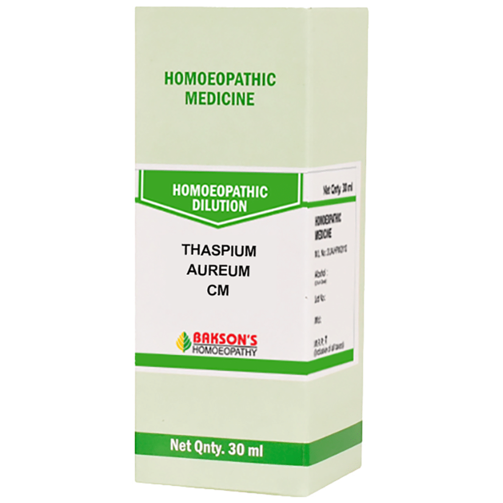 Bakson's Homeopathy Thaspium Aureum Dilution CM Bakson's Homeopathy Thaspium Aureum Dilution CM