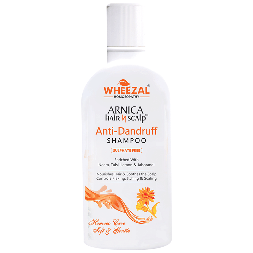 Wheezal Arnica Hair N Scalp Anti-Dandruff Shampoo Wheezal Arnica Hair N Scalp Anti-Dandruff Shampoo