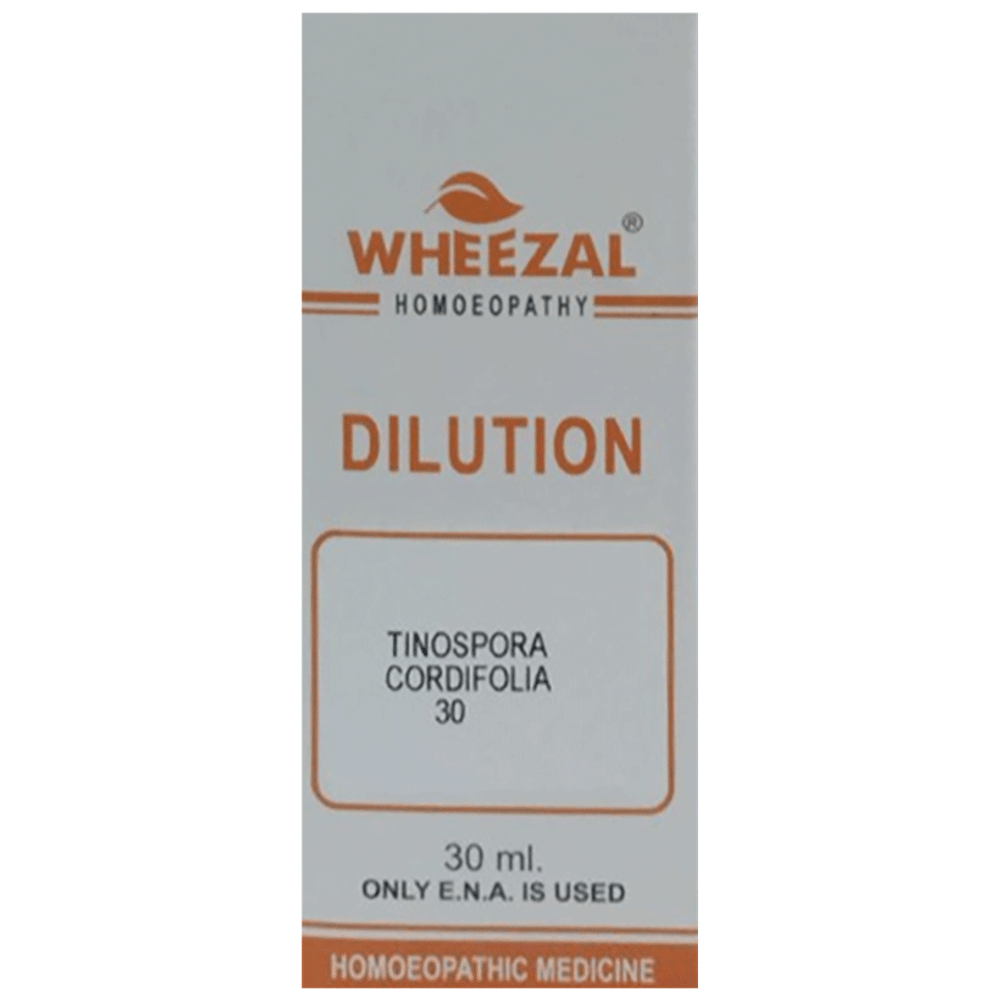 Wheezal Tinospora Cordifolia Dilution 30 Wheezal Tinospora Cordifolia Dilution 30