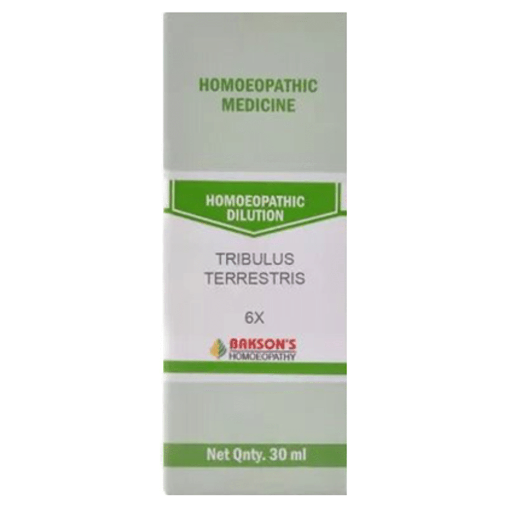 Bakson's Homeopathy Tribulus Terrestris Dilution 6X Bakson's Homeopathy Tribulus Terrestris Dilution 6X