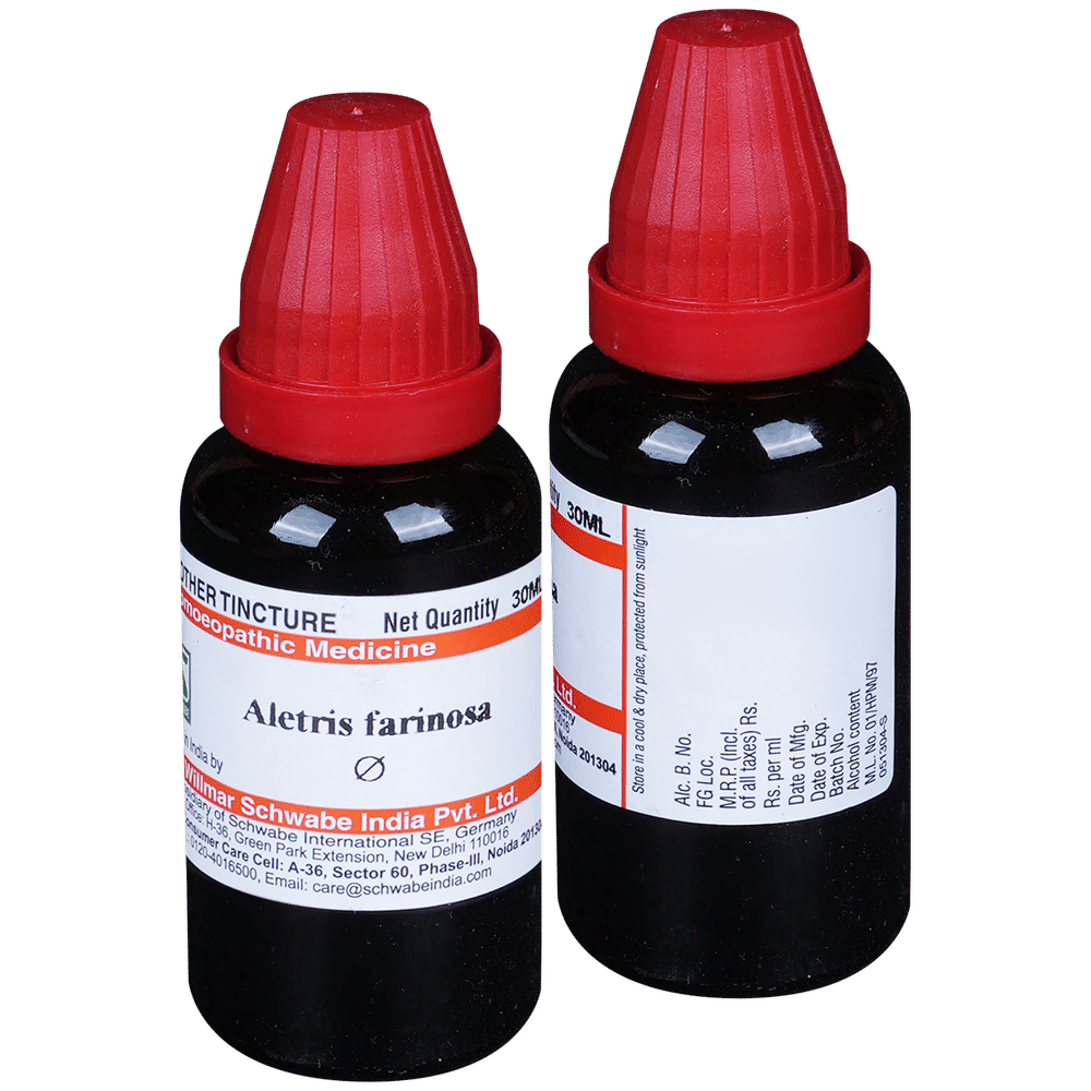 Dr Willmar Schwabe India Aletris Farinosa Mother Tincture Q Dr Willmar Schwabe India Aletris Farinosa Mother Tincture Q