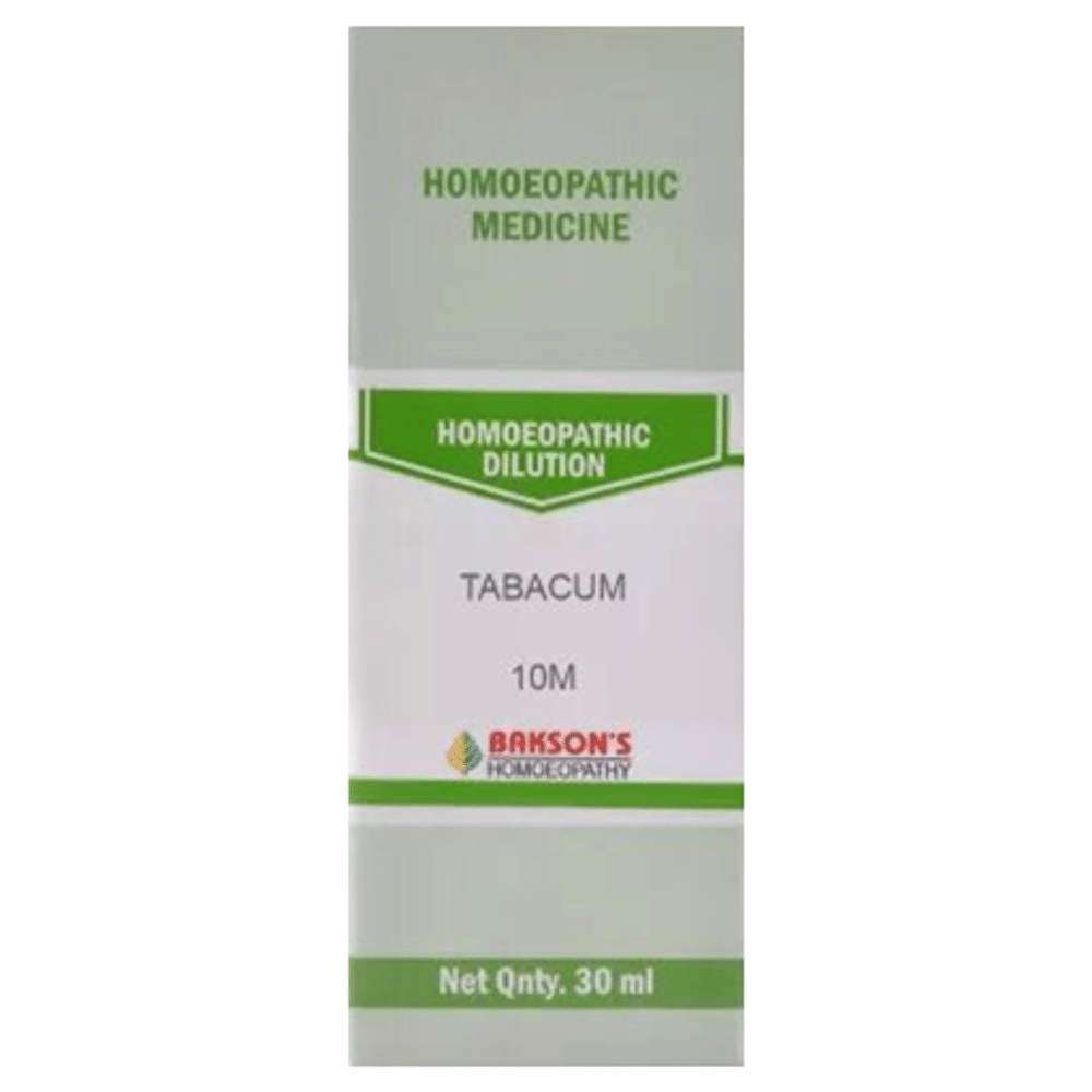 Bakson's Homeopathy Tabacum Dilution 10M Bakson's Homeopathy Tabacum Dilution 10M