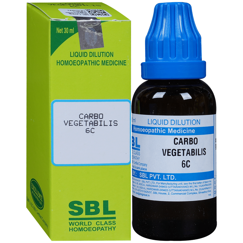 SBL Carbo Vegetabilis Dilution 6 CH SBL Carbo Vegetabilis Dilution 6 CH