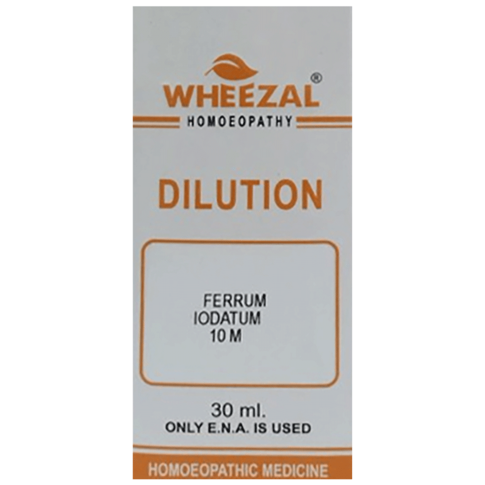 Wheezal Ferrum Iodatum Dilution 10M Wheezal Ferrum Iodatum Dilution 10M