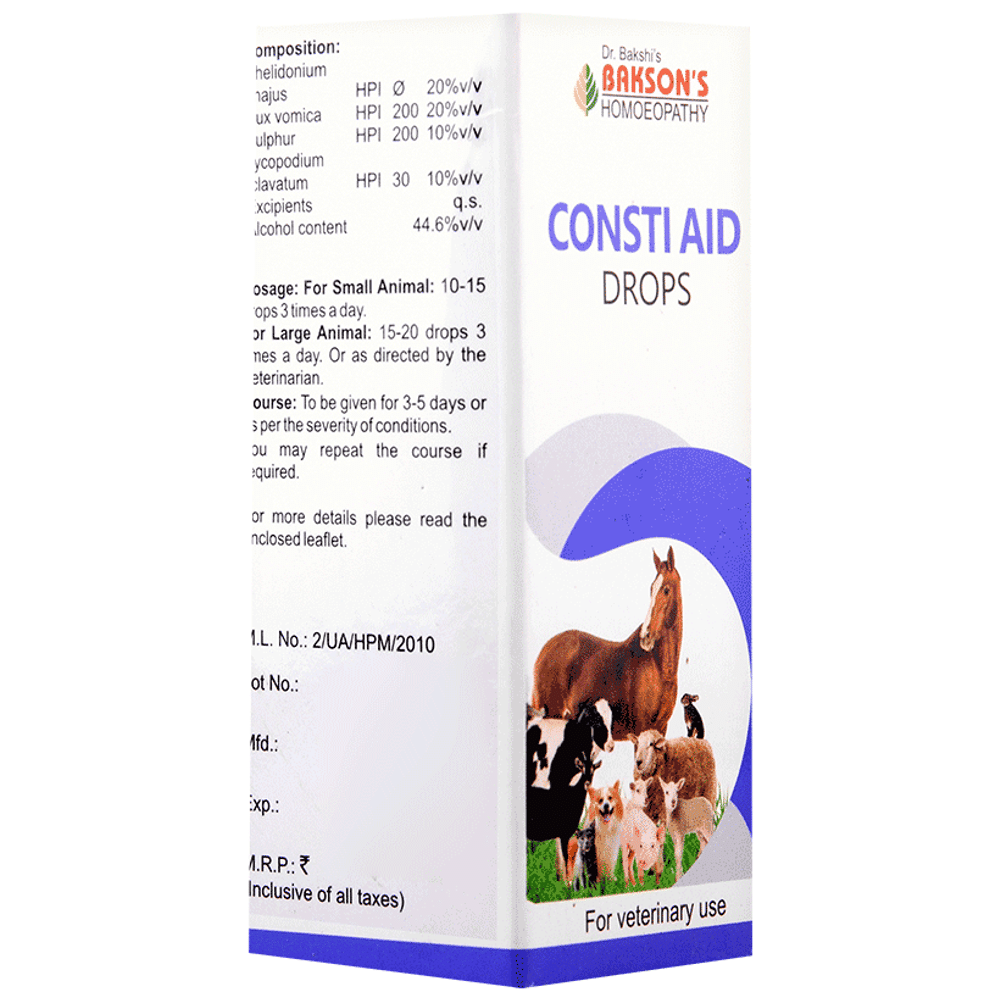 Bakson's Homeopathy Consti Aid Drop Bakson's Homeopathy Consti Aid Drop