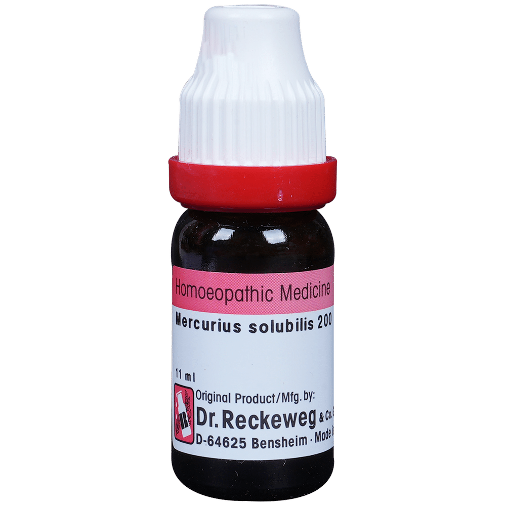 Dr. Reckeweg Mercurius Sol Dilution 200 CH Dr. Reckeweg Mercurius Sol Dilution 200 CH