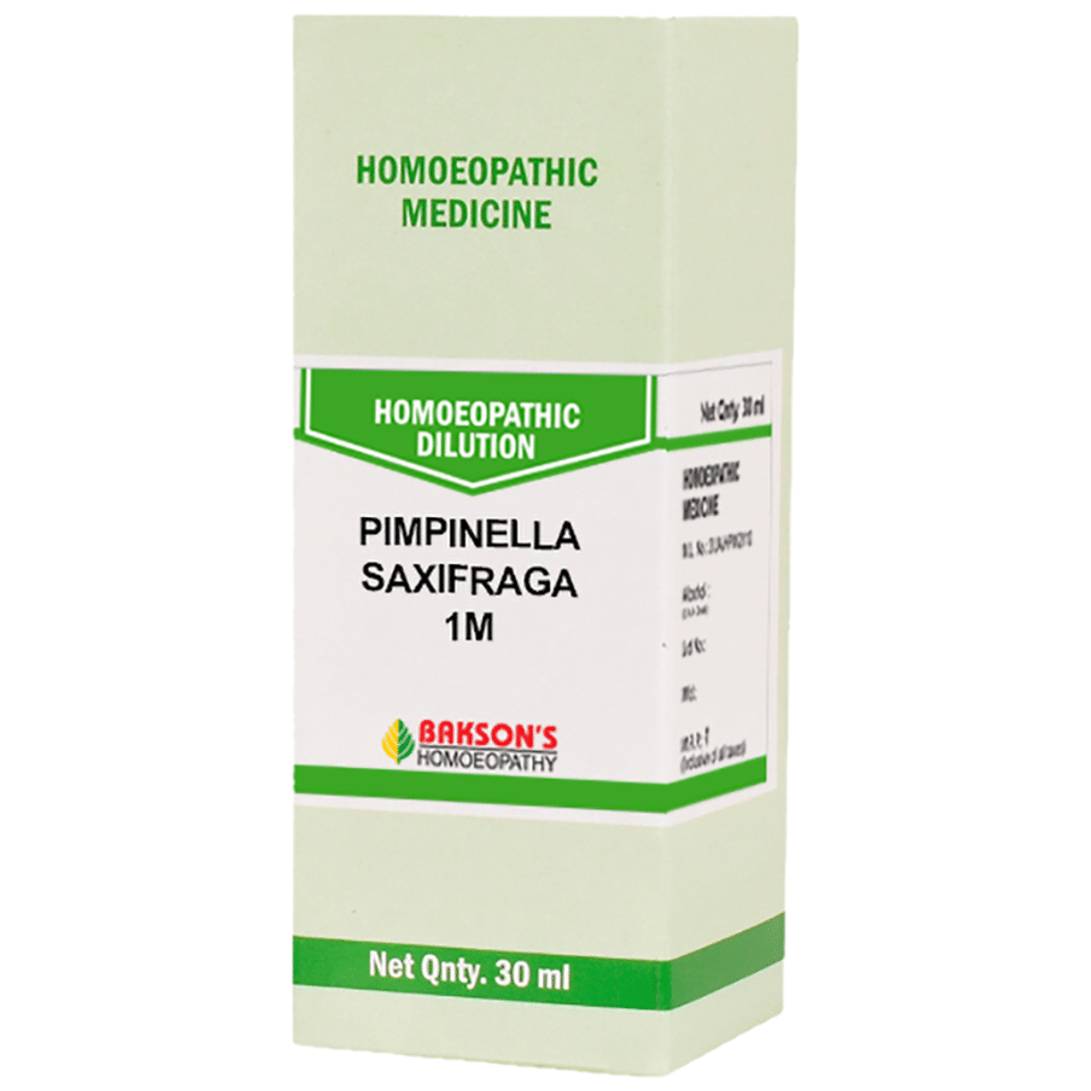 Bakson's Homeopathy Saxifraga Dilution 1M Bakson's Homeopathy Saxifraga Dilution 1M