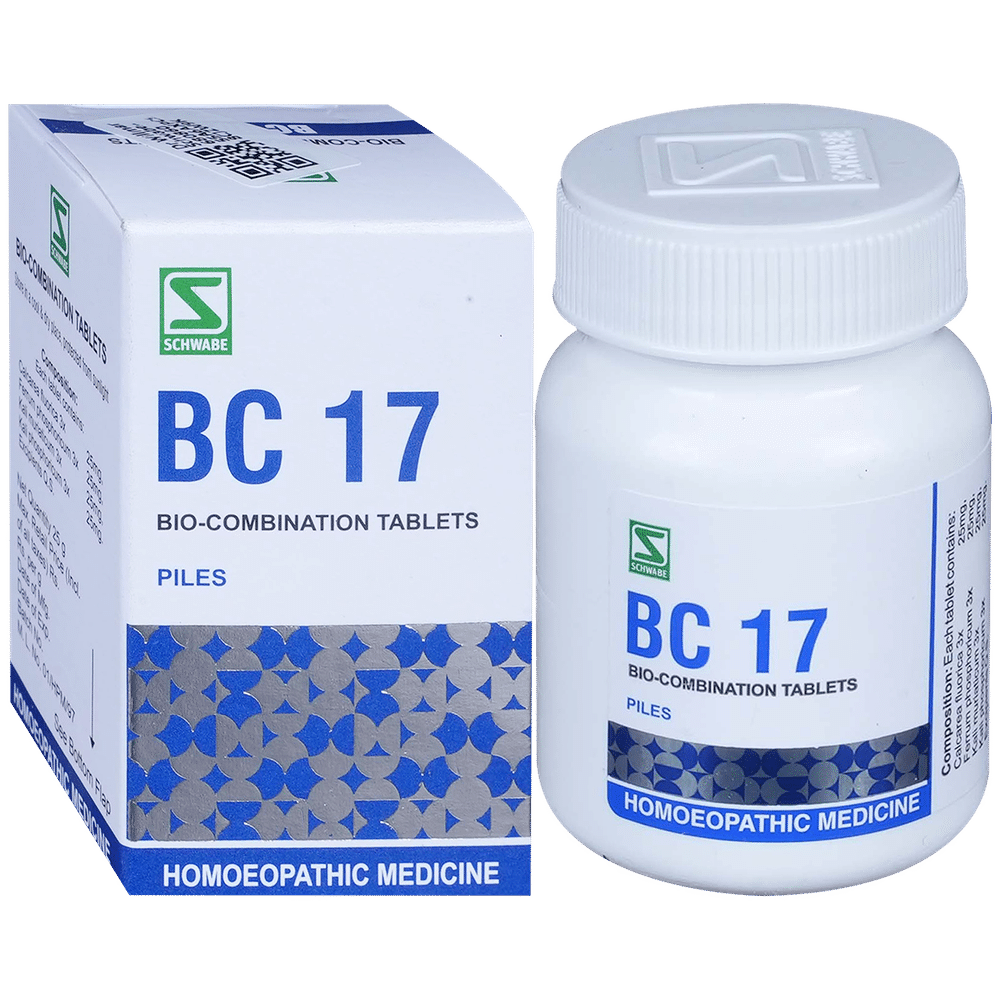 Dr Willmar Schwabe India Bio-Combination 17 (BC 17) Tablet Dr Willmar Schwabe India Bio-Combination 17 (BC 17) Tablet