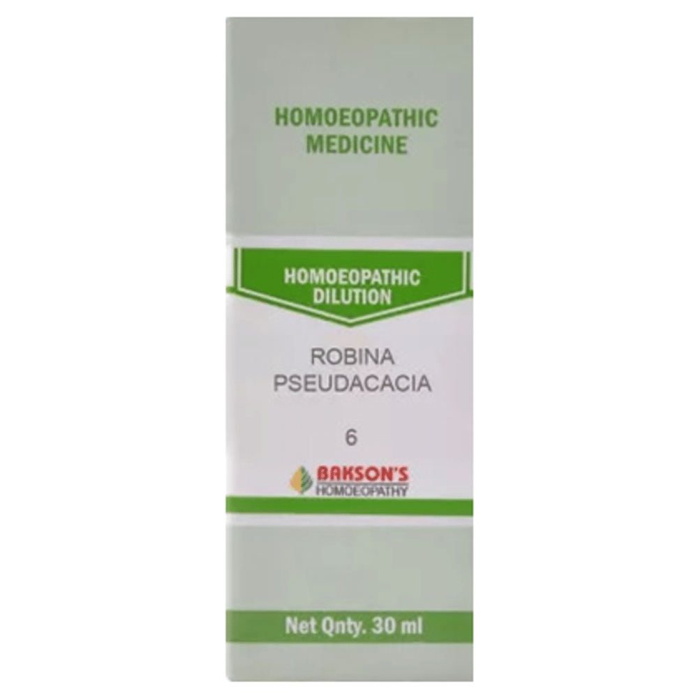 Bakson's Homeopathy Robina Pseudacacia Dilution 6 Bakson's Homeopathy Robina Pseudacacia Dilution 6