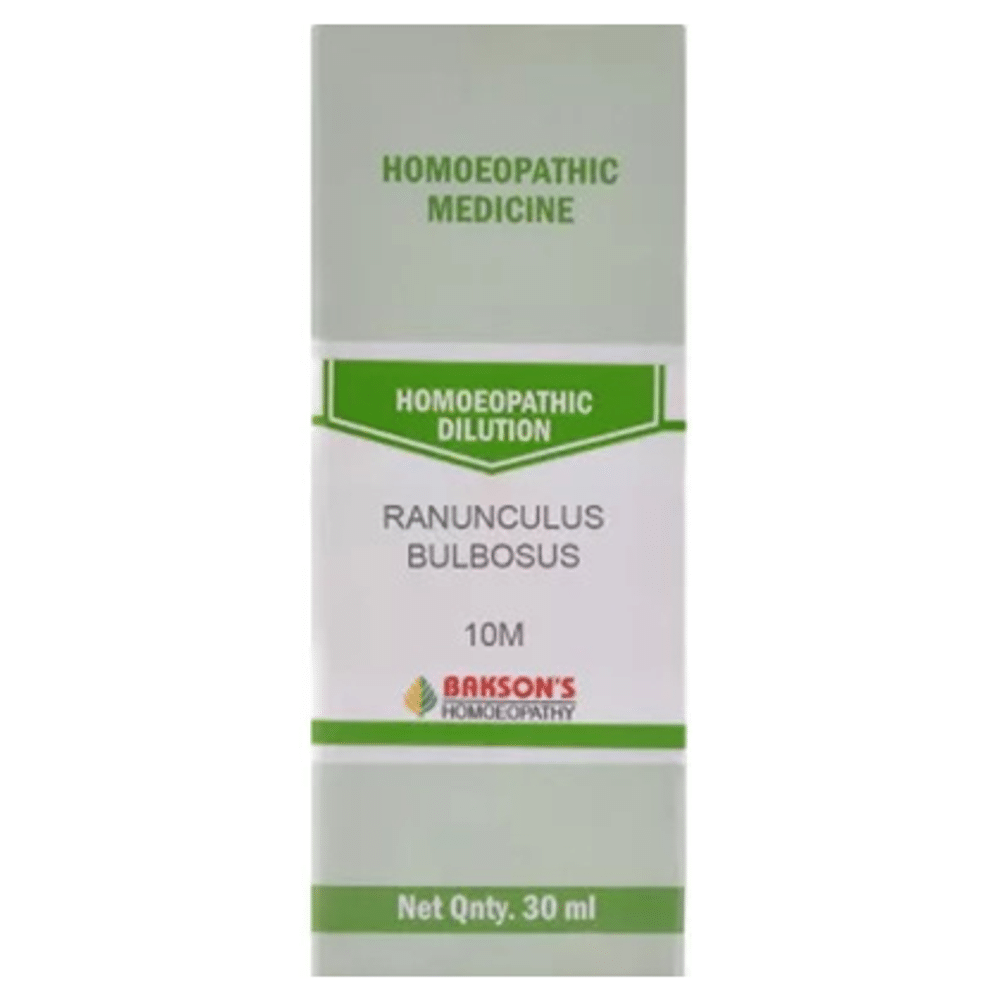 Bakson's Homeopathy Ranunculus Bulbosus Dilution 10M Bakson's Homeopathy Ranunculus Bulbosus Dilution 10M
