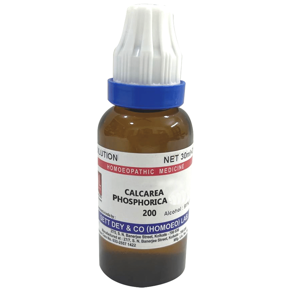 Sett Dey Calcarea Phosphorica Dilution 200 Sett Dey Calcarea Phosphorica Dilution 200