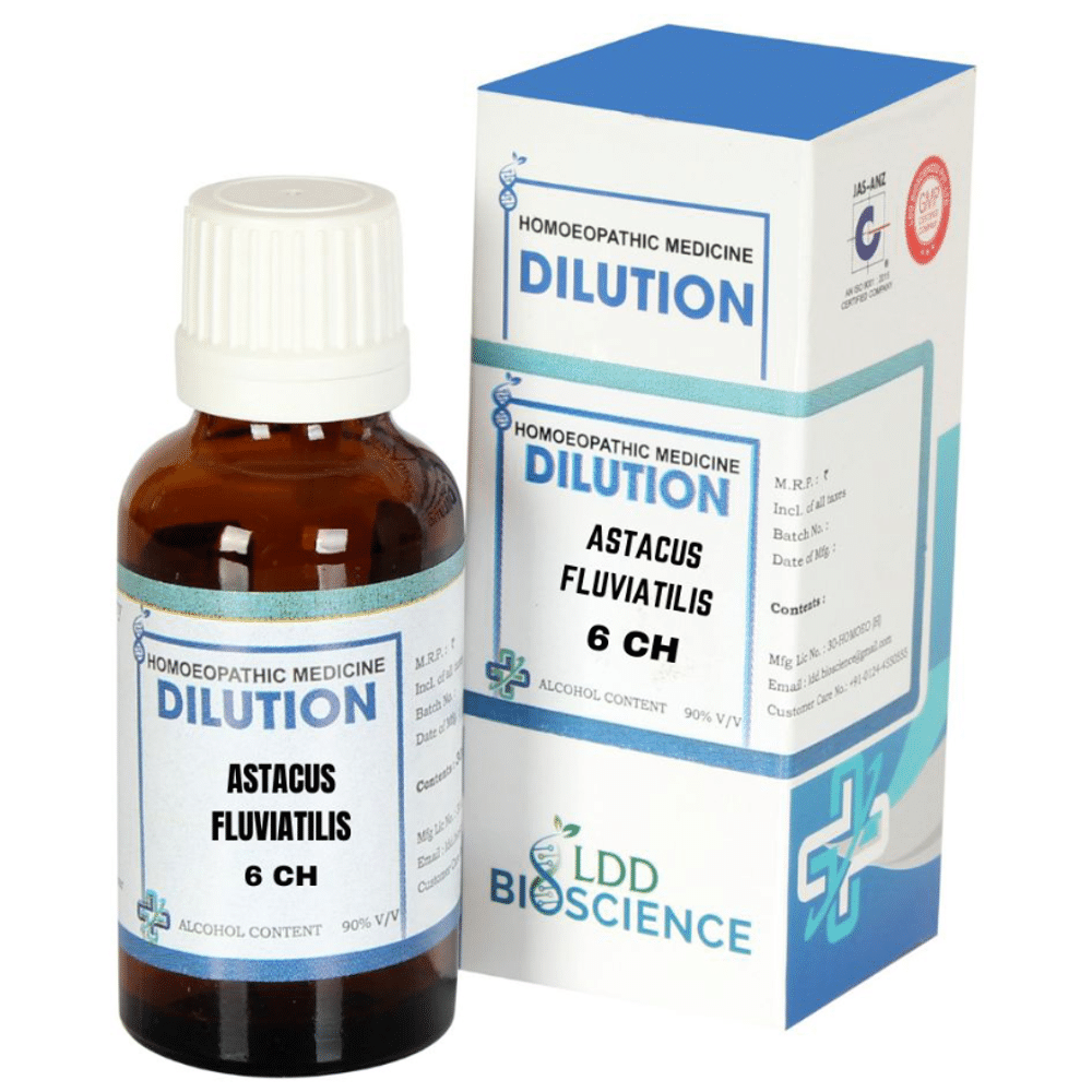 LDD Bioscience Astacus Fluviatilis Dilution 6 CH LDD Bioscience Astacus Fluviatilis Dilution 6 CH