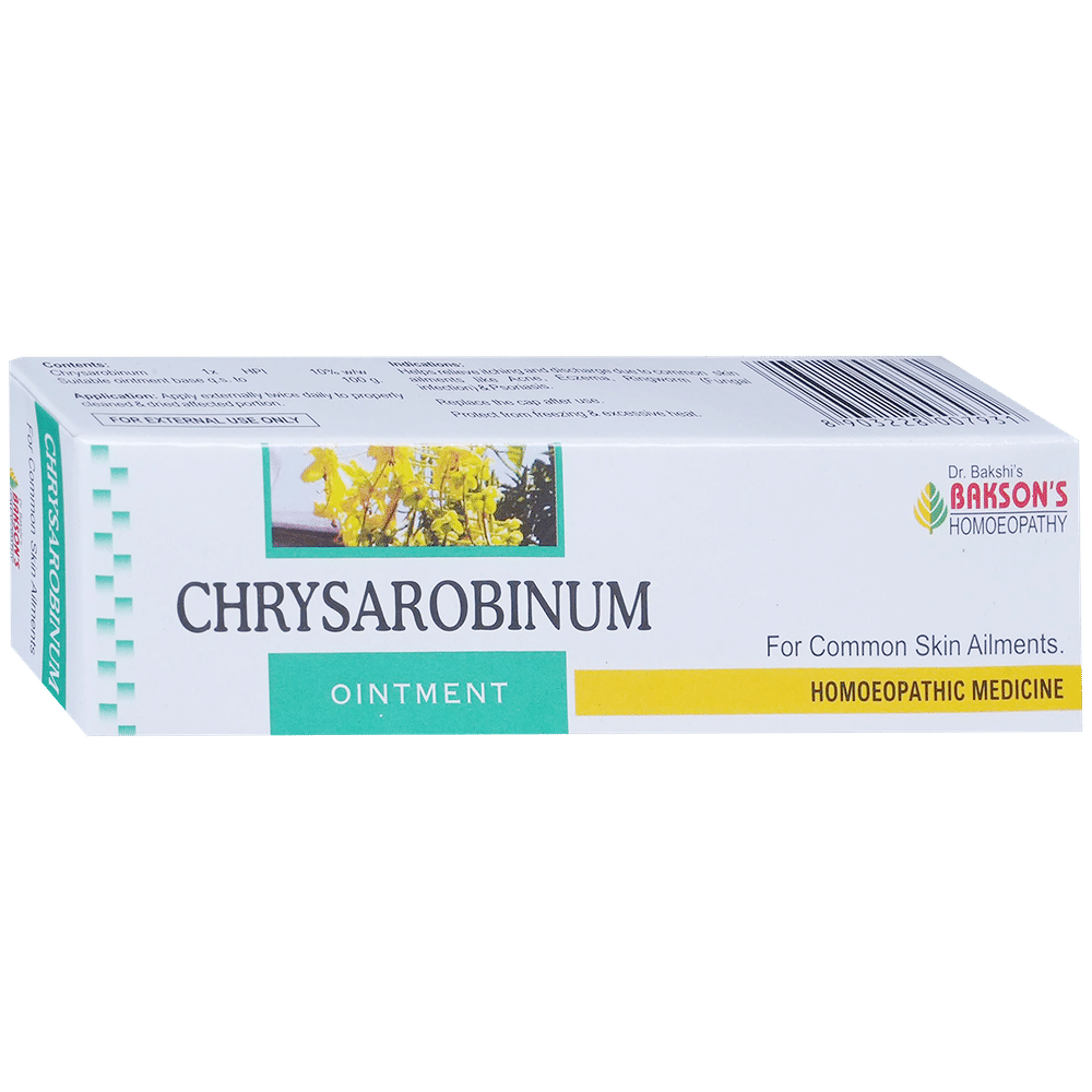 Bakson's Homeopathy Chrysarobinum Ointment