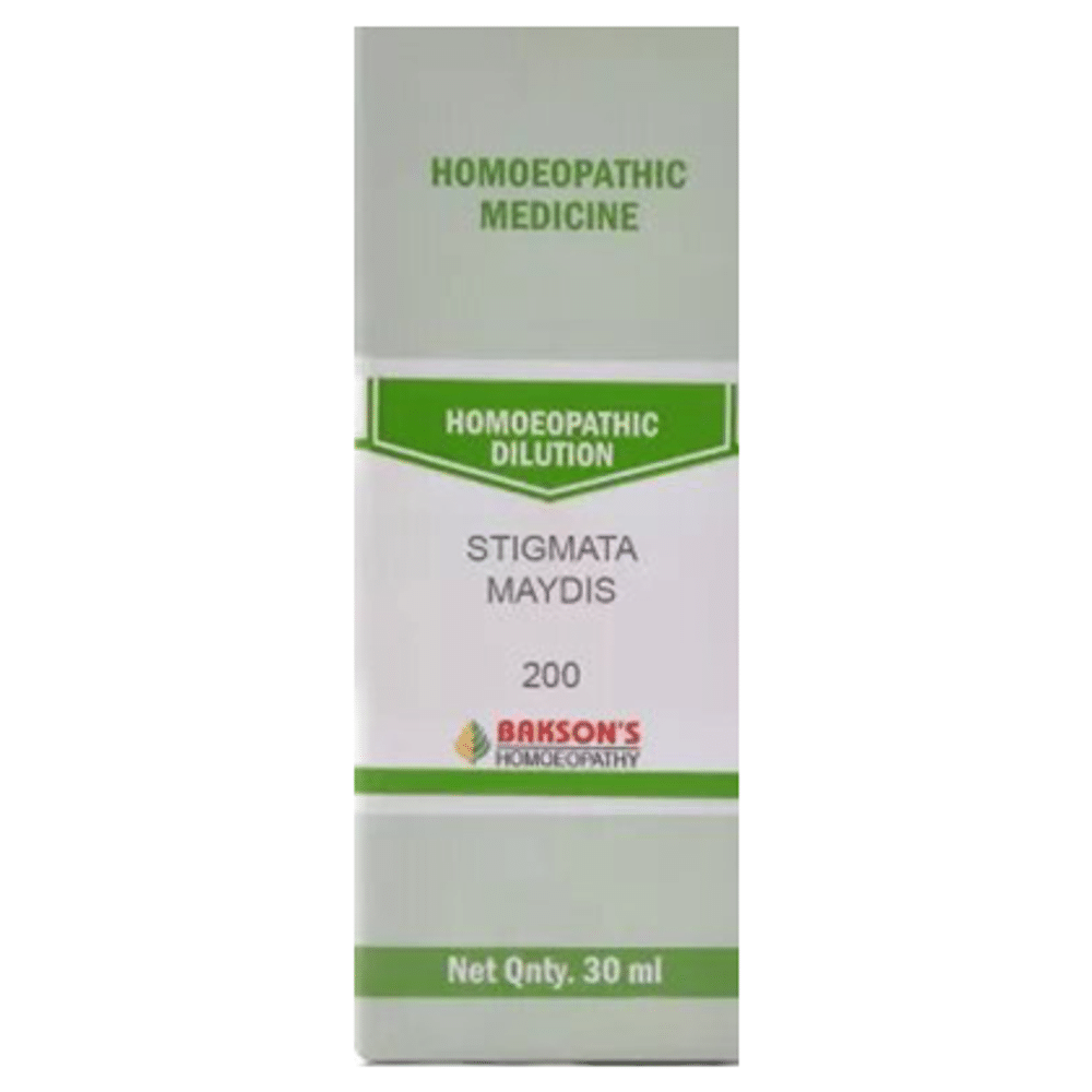 Bakson's Homeopathy Stigmata Maydis Dilution 200 Bakson's Homeopathy Stigmata Maydis Dilution 200