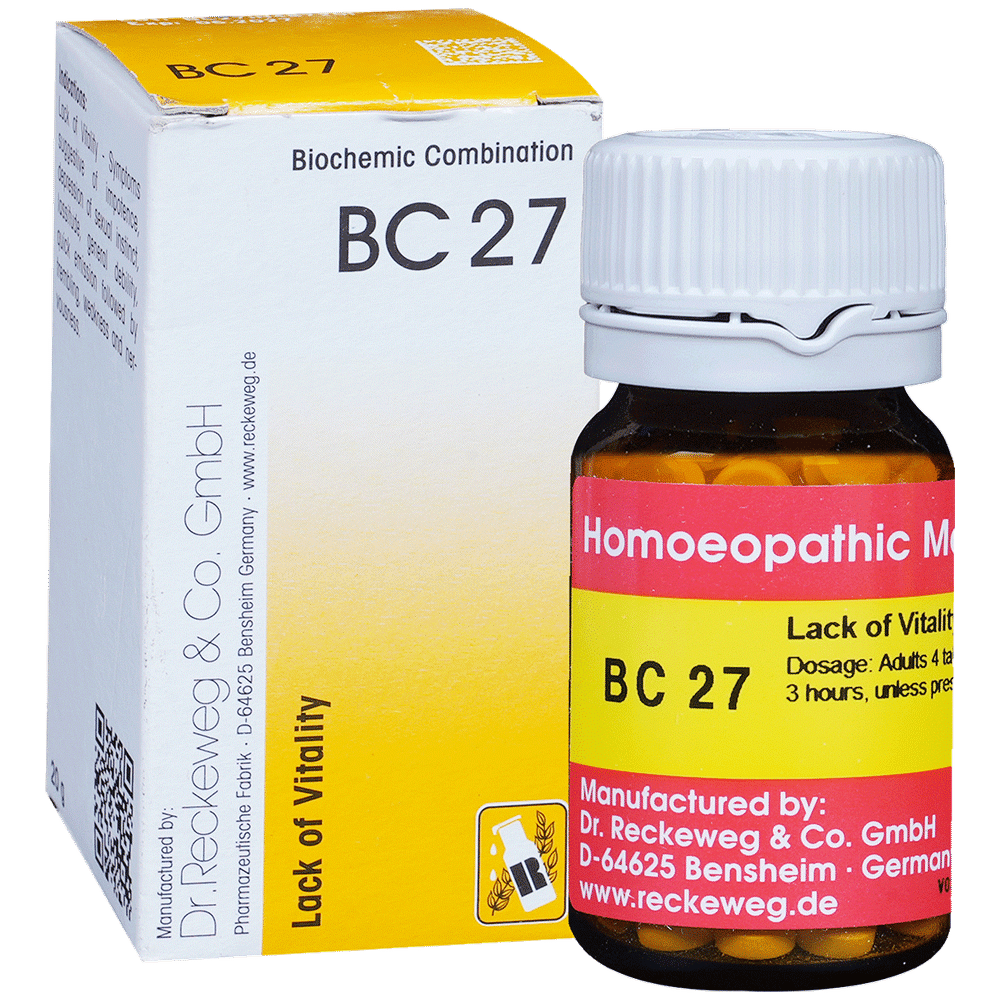 Dr. Reckeweg Bio-Combination 27 (BC 27) Tablet Dr. Reckeweg Bio-Combination 27 (BC 27) Tablet