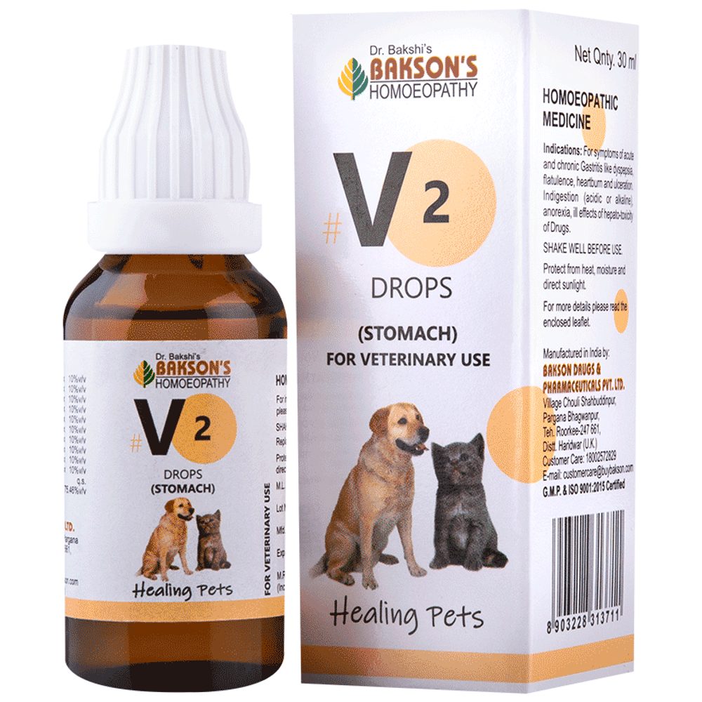 Bakson's Homeopathy V2 Stomach Drop Bakson's Homeopathy V2 Stomach Drop