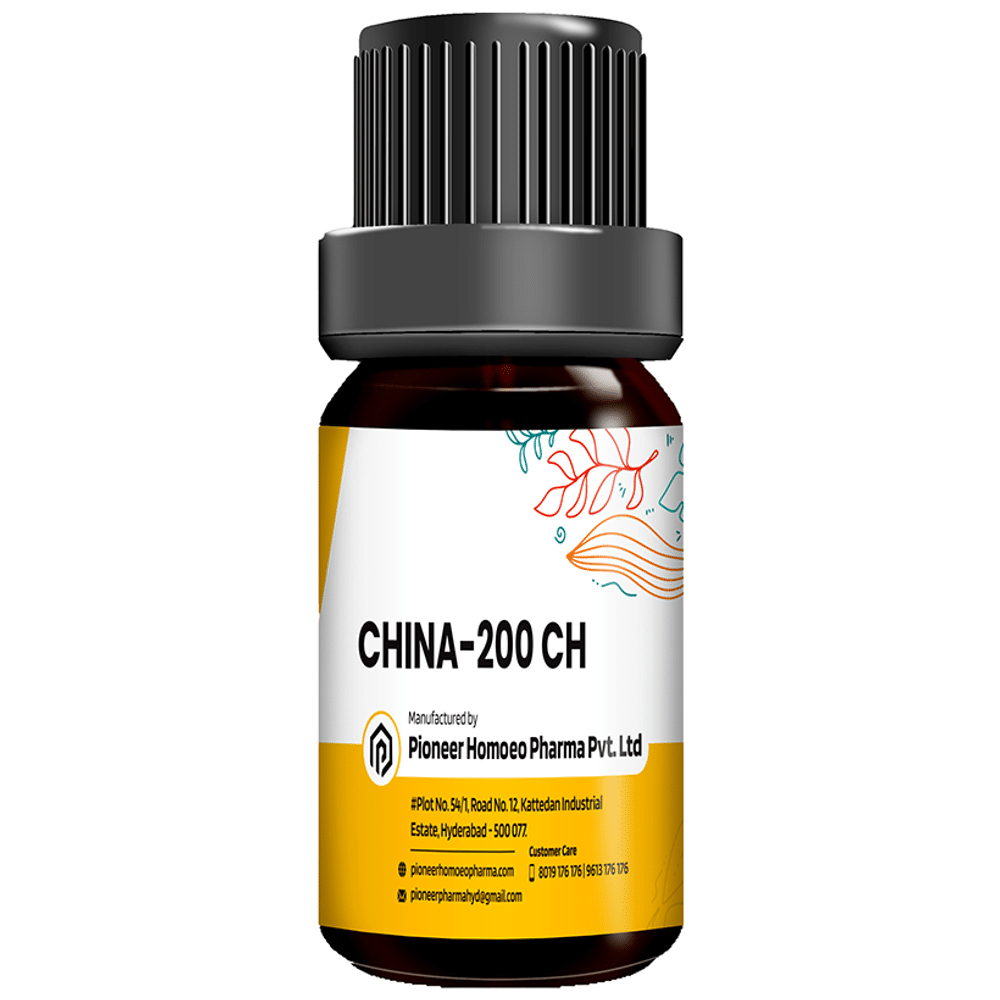 Pioneer Pharma China Globules Pellets Multidose Pills 200 CH Pioneer Pharma China Globules Pellets Multidose Pills 200 CH