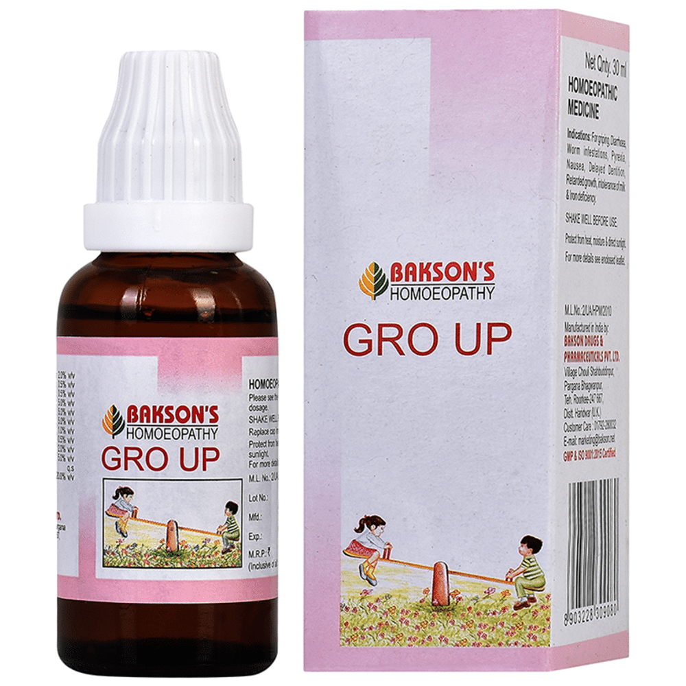 Bakson's Homeopathy Gro Up Drop