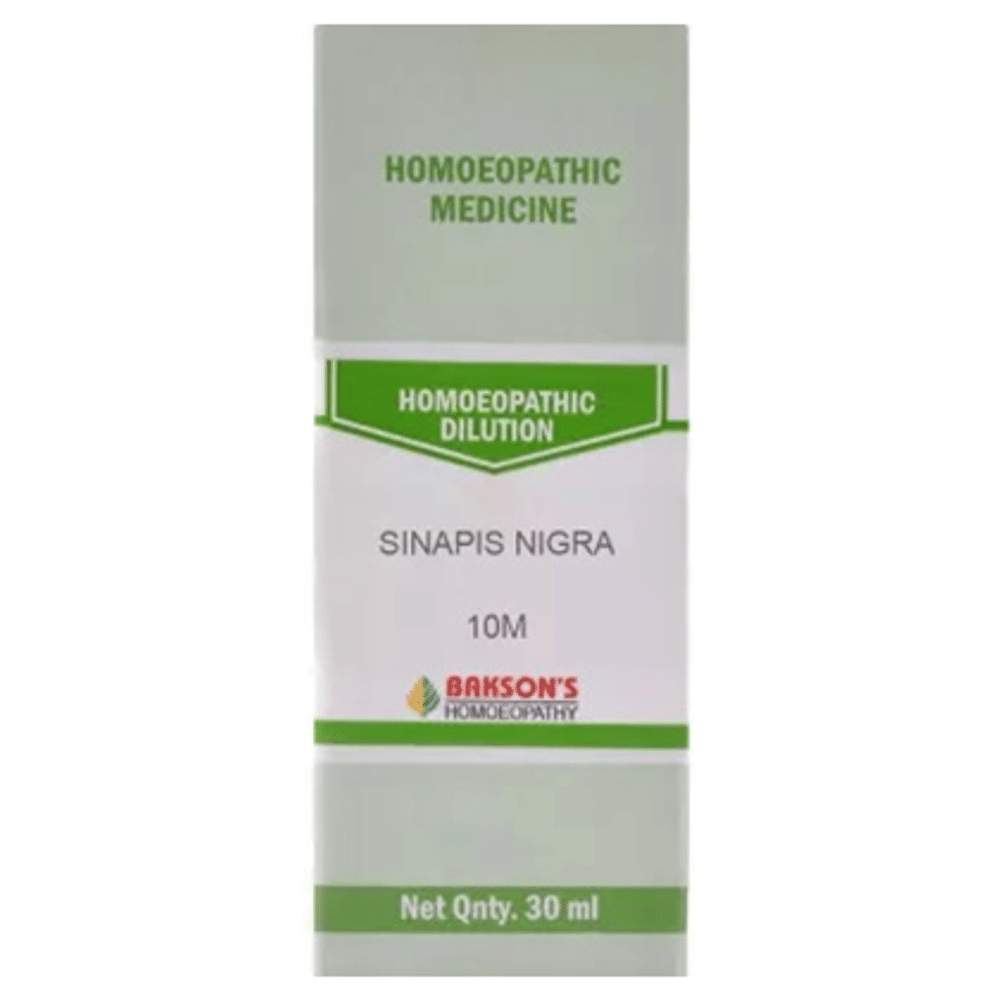 Bakson's Homeopathy Sinapis Nigra Dilution 10M Bakson's Homeopathy Sinapis Nigra Dilution 10M