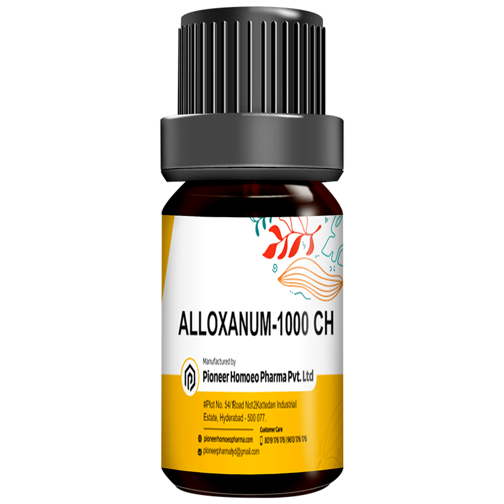 Pioneer Pharma Alloxanum Globules Pellets Multidose Pills 1000 CH Pioneer Pharma Alloxanum Globules Pellets Multidose Pills 1000 CH