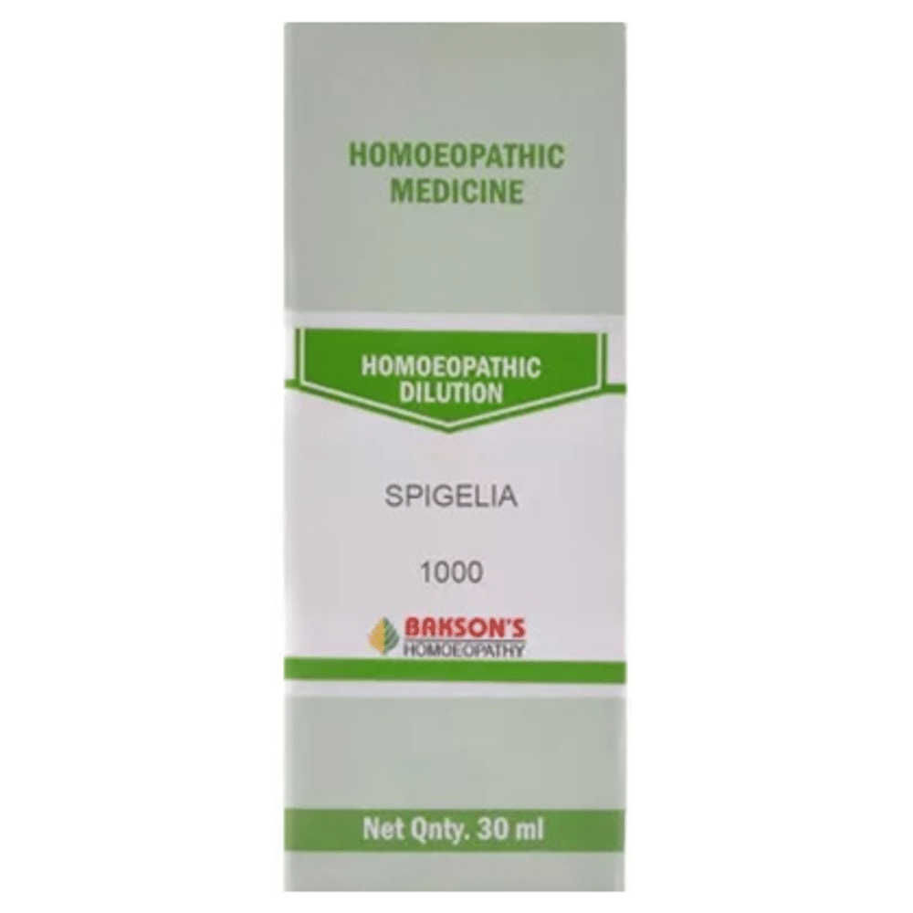 Bakson's Homeopathy Spigelia Dilution 1000 CH Bakson's Homeopathy Spigelia Dilution 1000 CH