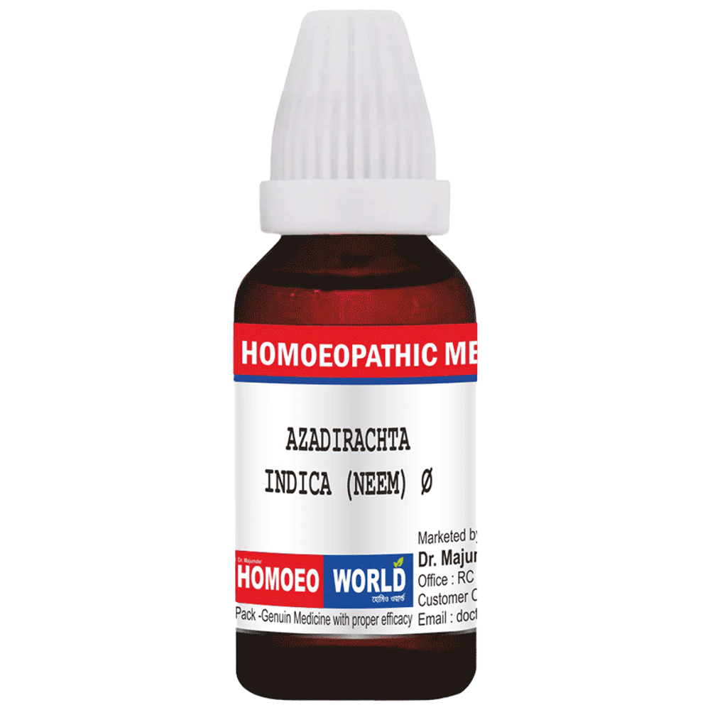 Dr. Majumder Homeo World Azadirachta Indica (Neem) Mother Tincture (30ml Each) Q Dr. Majumder Homeo World Azadirachta Indica (Neem) Mother Tincture (30ml Each) Q