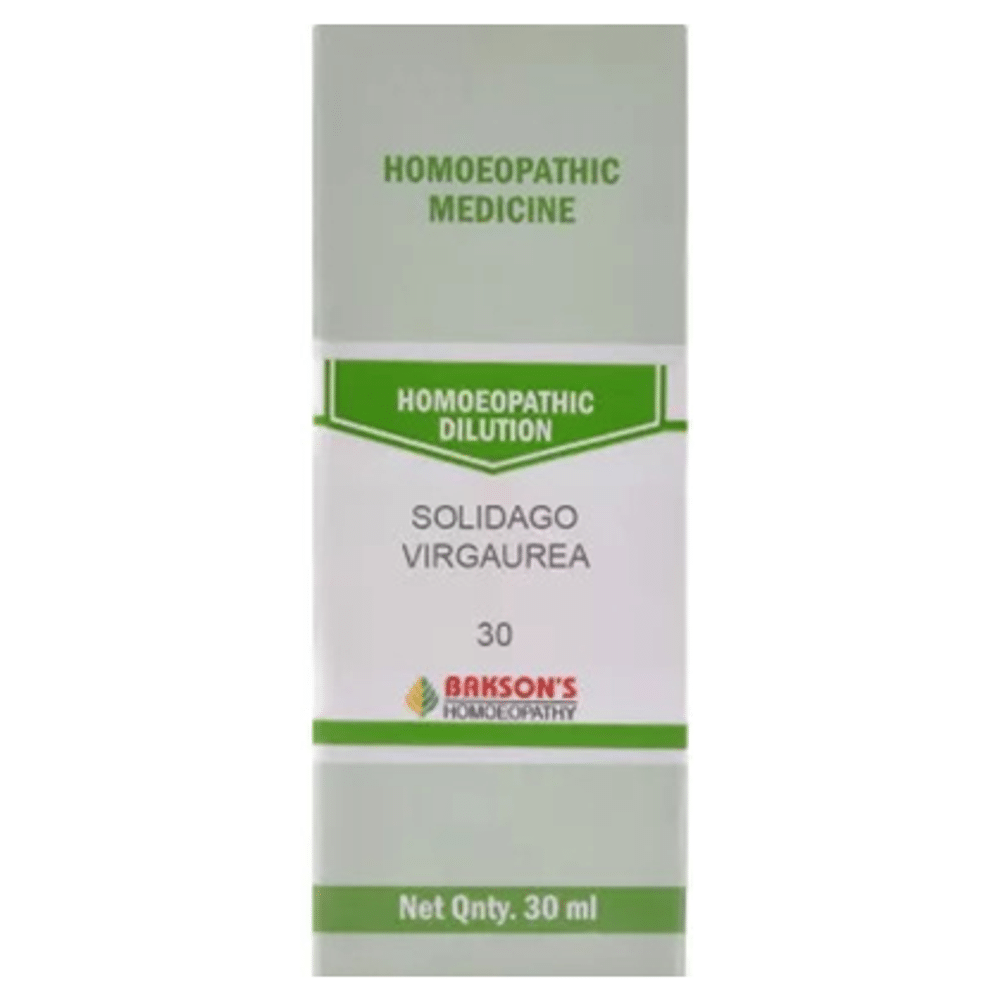 Bakson's Homeopathy Solidago Virgaurea Dilution 30 Bakson's Homeopathy Solidago Virgaurea Dilution 30
