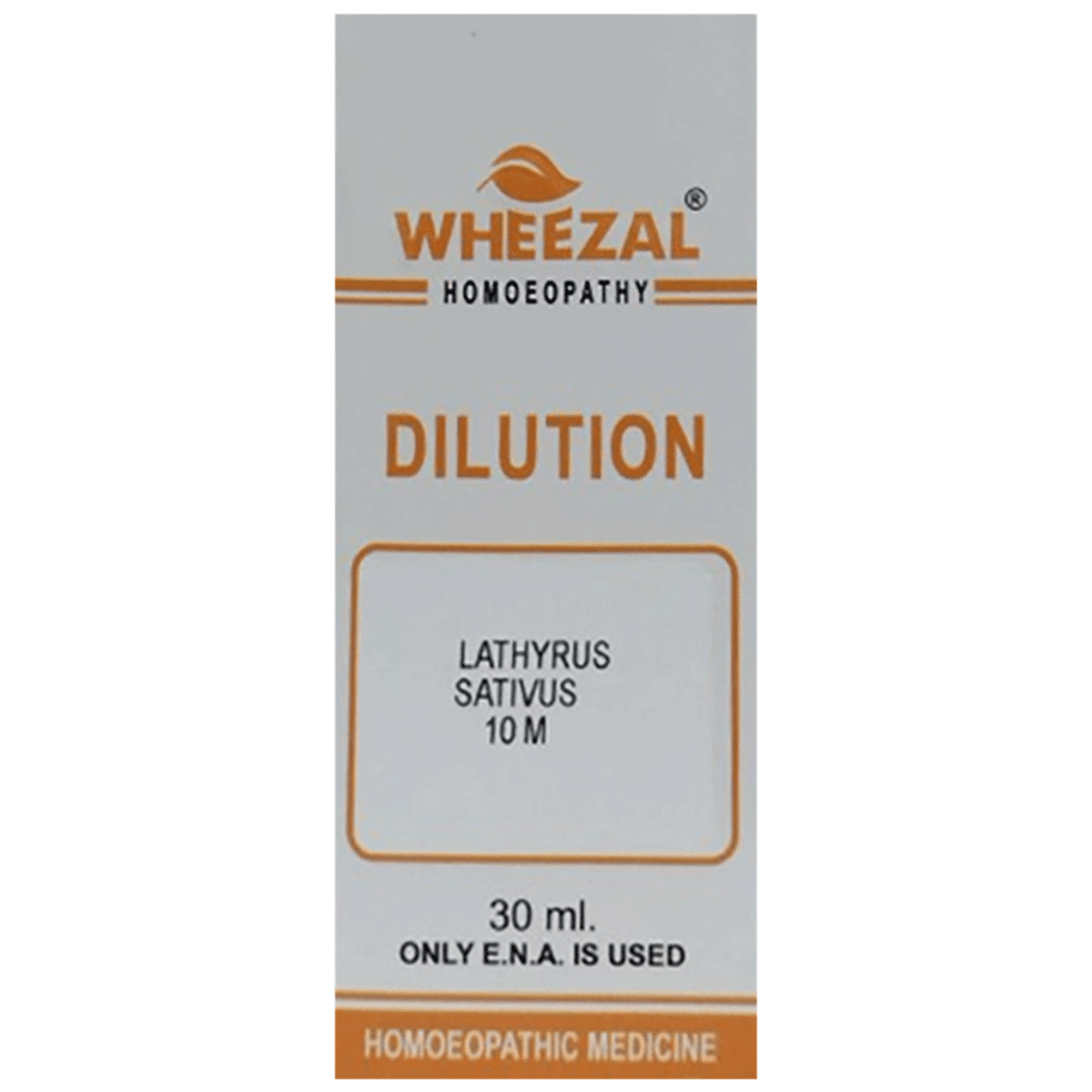 Wheezal Lathyrus Sativus Dilution 10M Wheezal Lathyrus Sativus Dilution 10M