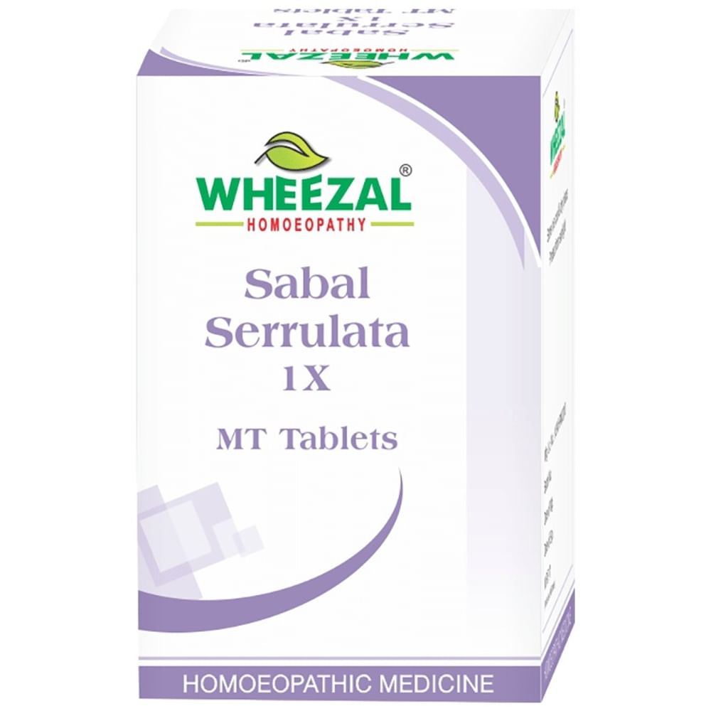 Wheezal Homeopathy Sabal Serrulata 1X MT Tablet Wheezal Homeopathy Sabal Serrulata 1X MT Tablet
