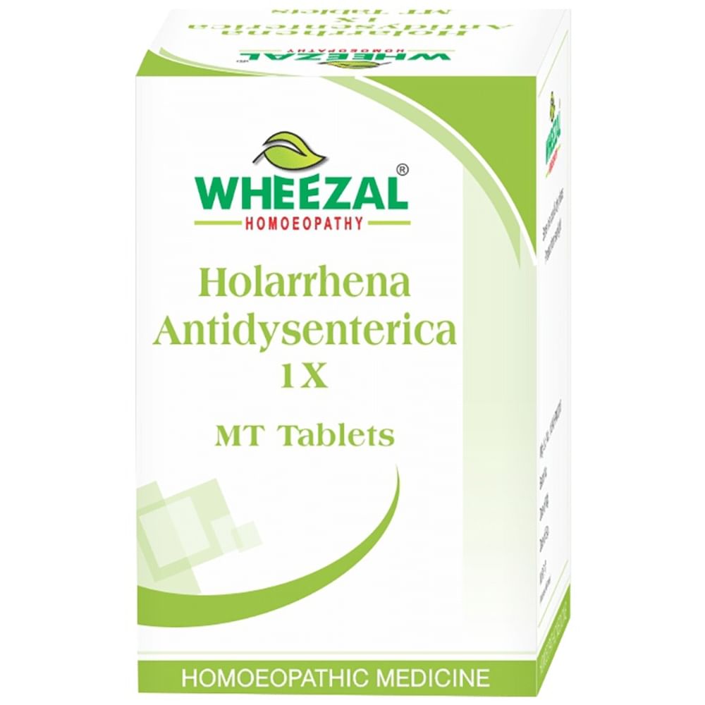 Wheezal Holarrhena Antidysenterica 1X MT Tablet Wheezal Holarrhena Antidysenterica 1X MT Tablet