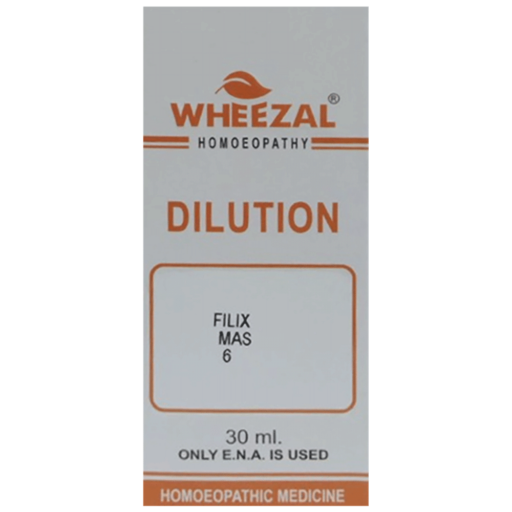 Wheezal Filix Mas Dilution 6 Wheezal Filix Mas Dilution 6