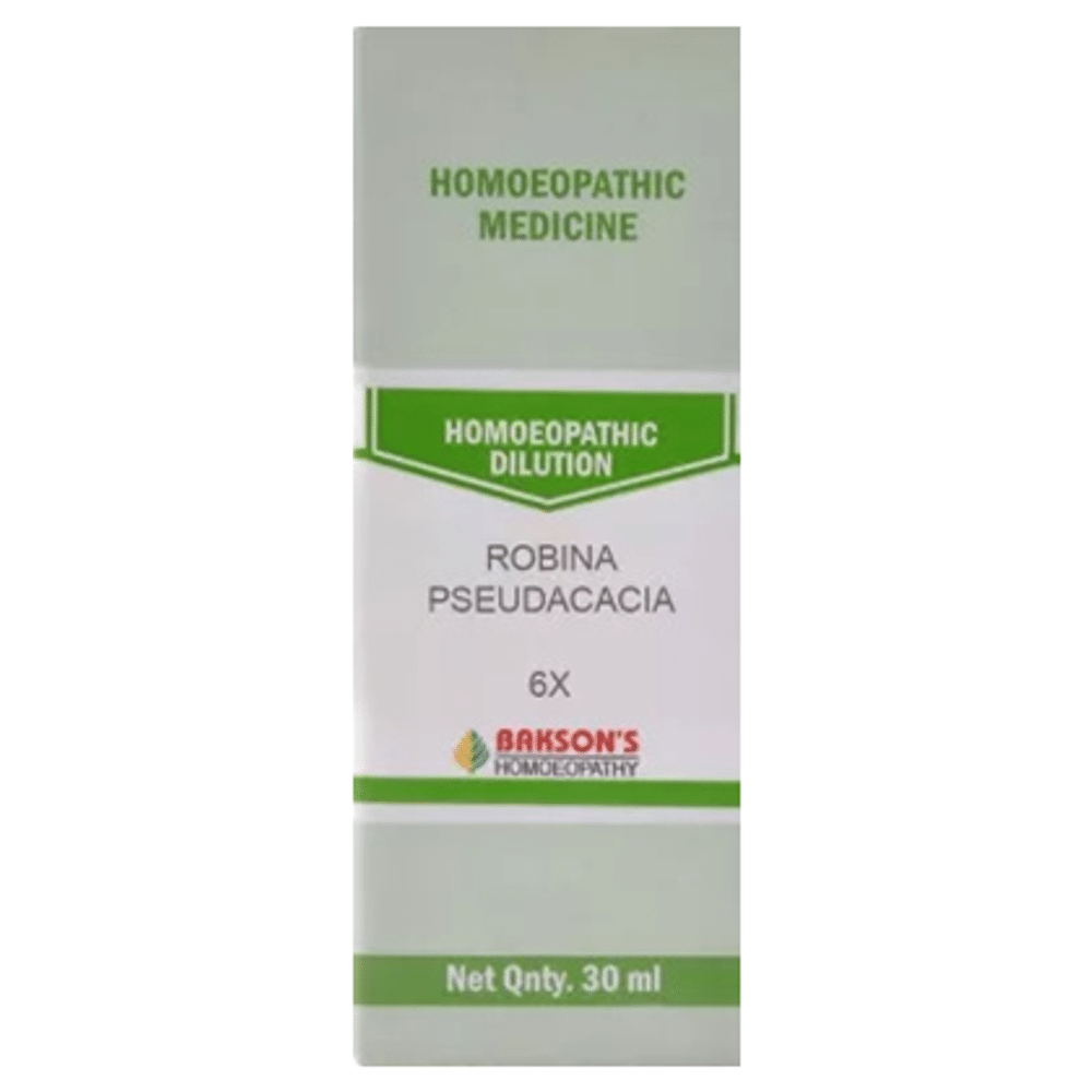 Bakson's Homeopathy Robina Pseudacacia Dilution 6X Bakson's Homeopathy Robina Pseudacacia Dilution 6X