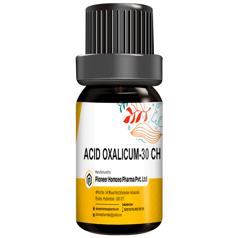 Pioneer Pharma Acid Oxalicum Globules Pellets Multidose Pills 30 CH Pioneer Pharma Acid Oxalicum Globules Pellets Multidose Pills 30 CH