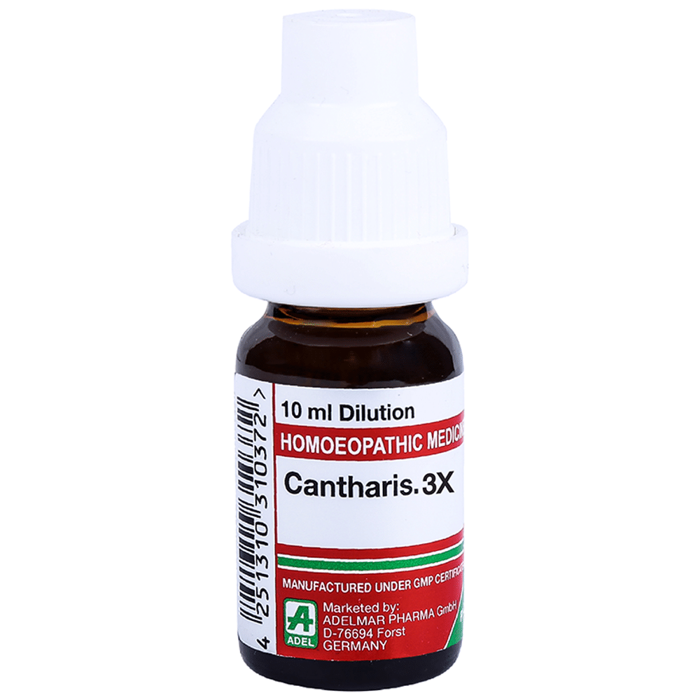 ADEL Cantharis. Dilution 3X ADEL Cantharis. Dilution 3X
