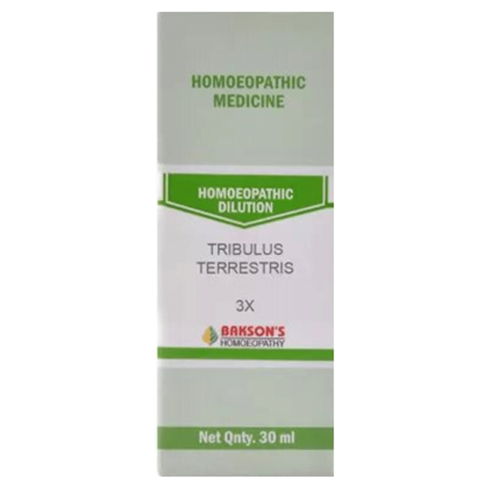 Bakson's Homeopathy Tribulus Terrestris Dilution 3X Bakson's Homeopathy Tribulus Terrestris Dilution 3X