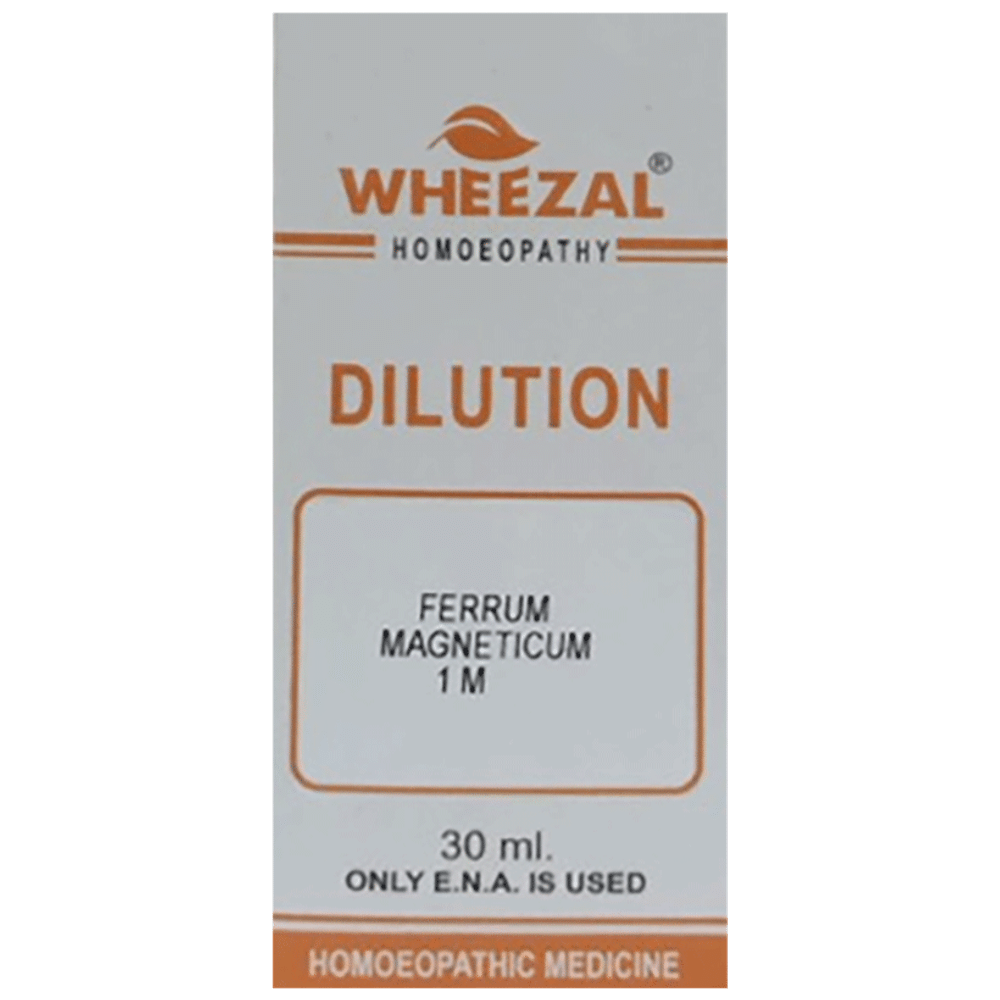 Wheezal Ferrum Magneticum Dilution 1M Wheezal Ferrum Magneticum Dilution 1M