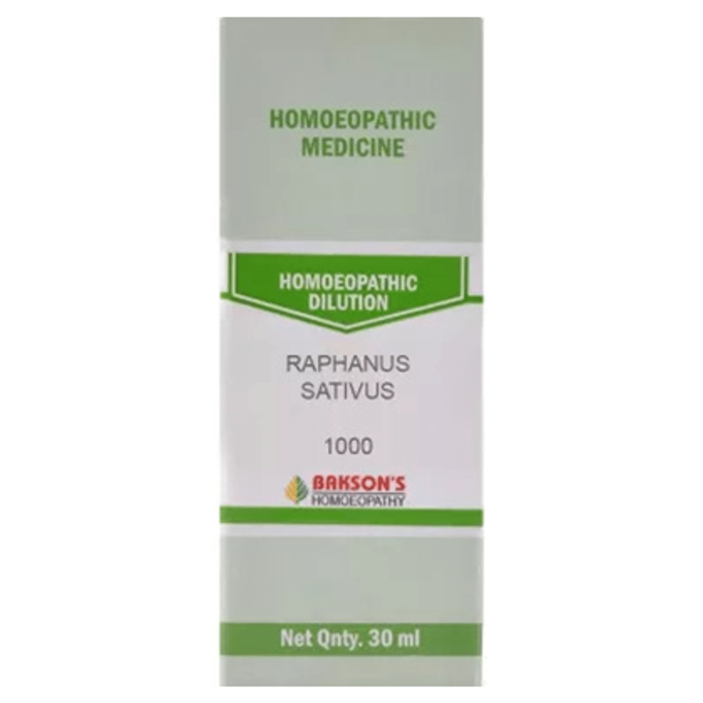 Bakson's Homeopathy Raphanus Sativus Dilution 1000 CH Bakson's Homeopathy Raphanus Sativus Dilution 1000 CH
