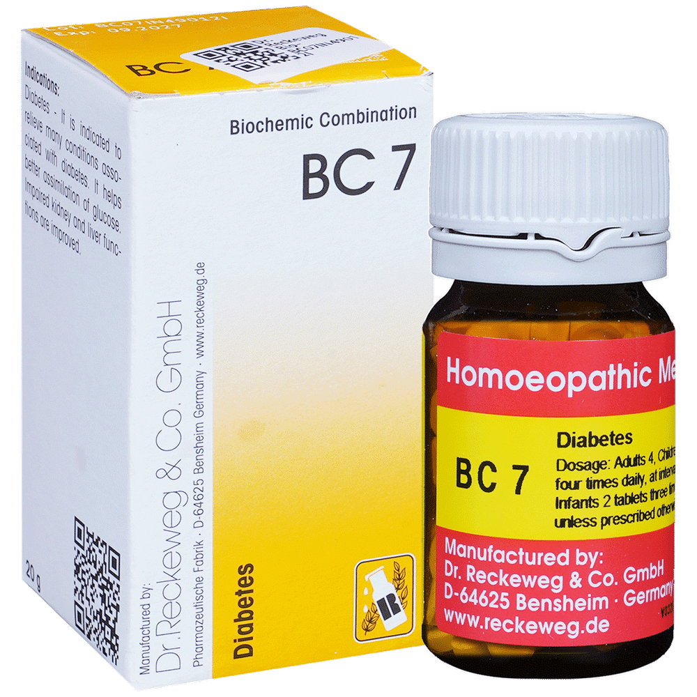 Dr. Reckeweg Bio-Combination 7 (BC 7) Tablet Dr. Reckeweg Bio-Combination 7 (BC 7) Tablet