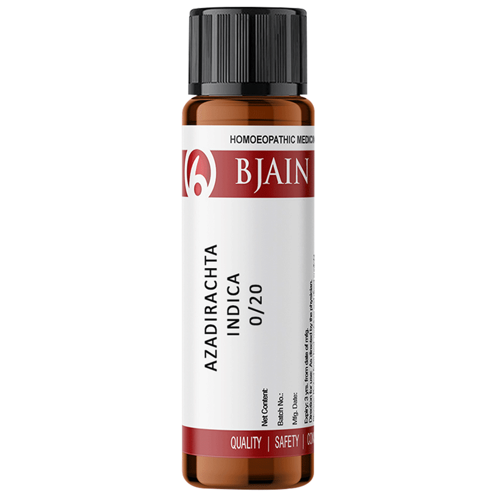 Bjain Azadirachta Indica Globules 0/20 LM Bjain Azadirachta Indica Globules 0/20 LM