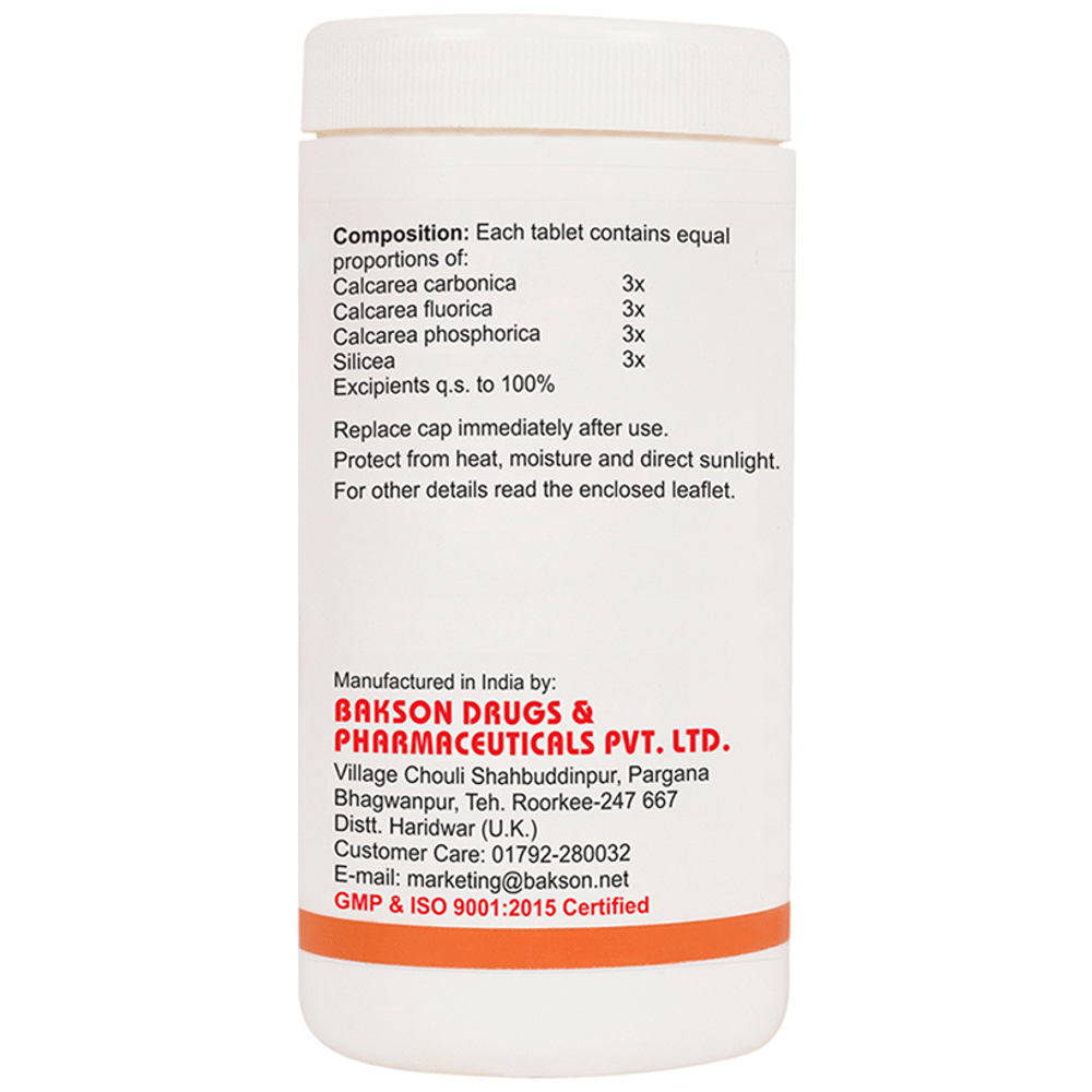Bakson's Homeopathy Calci Aid Tablet Bakson's Homeopathy Calci Aid Tablet