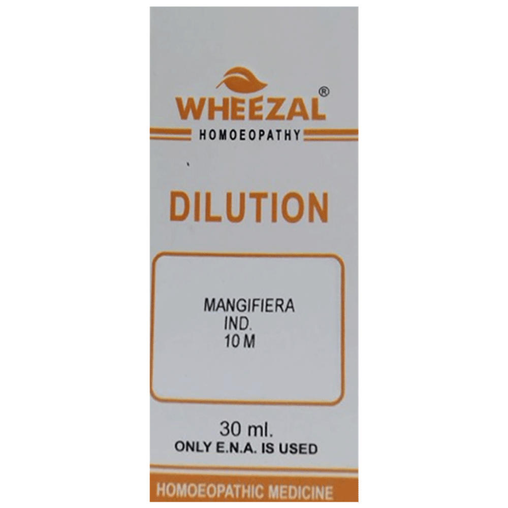 Wheezal Mangifiera Indica Dilution 10M Wheezal Mangifiera Indica Dilution 10M