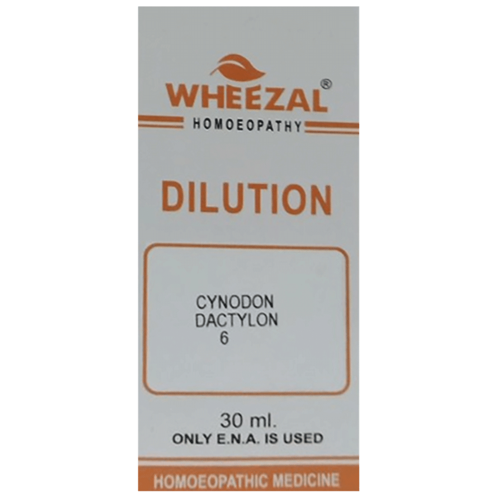 Wheezal Cynodon Dactylon Dilution 6 Wheezal Cynodon Dactylon Dilution 6