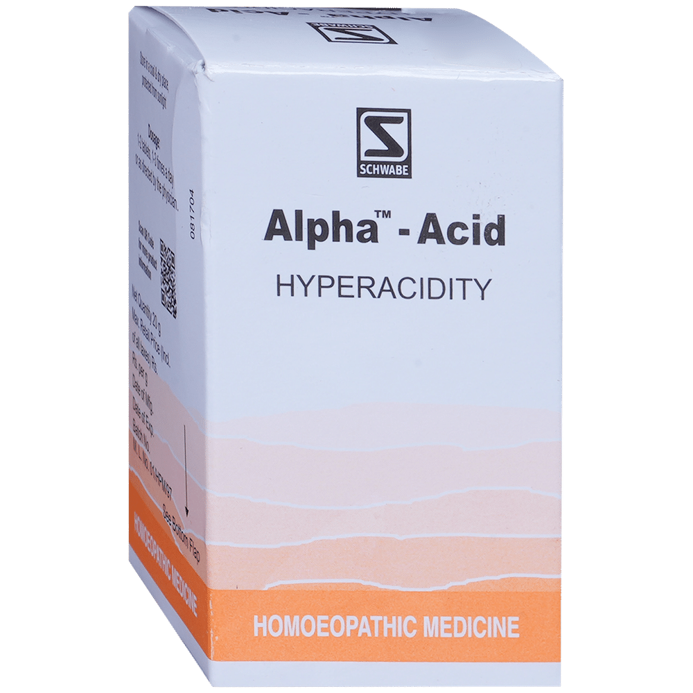 Dr Willmar Schwabe India Alpha - Acid Tablet Dr Willmar Schwabe India Alpha - Acid Tablet