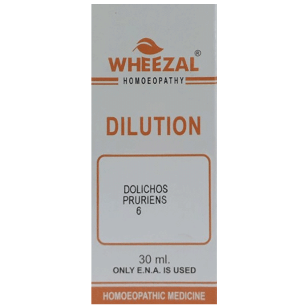 Wheezal Dolichos P. Dilution 6 Wheezal Dolichos P. Dilution 6