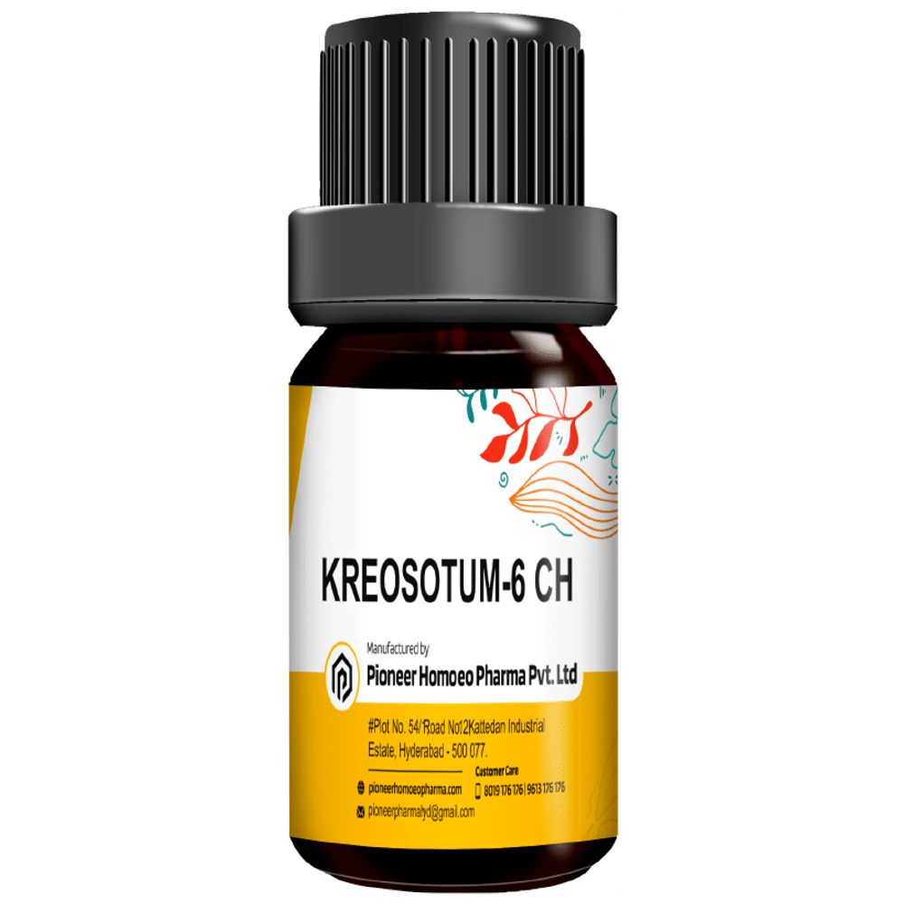 Pioneer Pharma Kreosotum Globules Pellets Multidose Pills 6 CH Pioneer Pharma Kreosotum Globules Pellets Multidose Pills 6 CH
