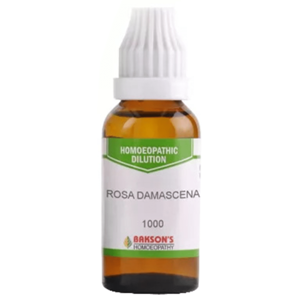 Bakson's Homeopathy Rosa Damascena Dilution 1000 CH Bakson's Homeopathy Rosa Damascena Dilution 1000 CH