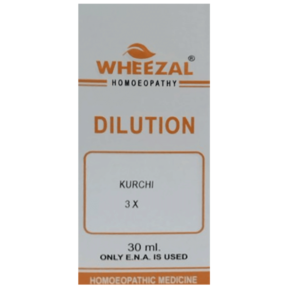 Wheezal Kurchi Dilution 3X Wheezal Kurchi Dilution 3X
